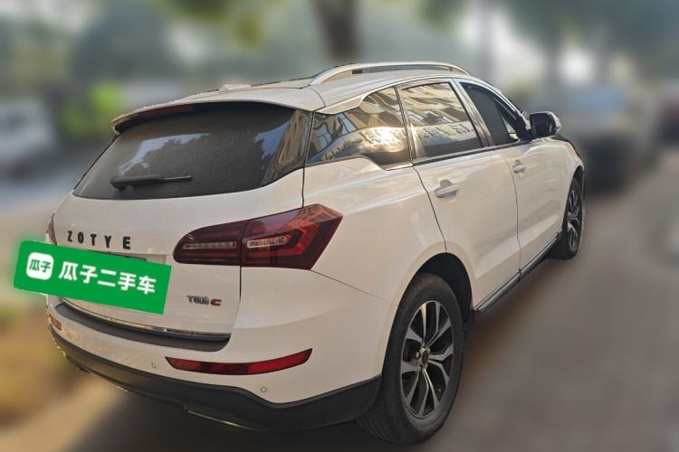 Used Zotye T600 Coupe 2017 1.5T Manual Luxury Model Rear Right 45 Deg