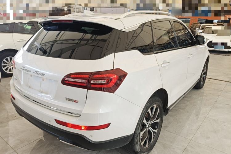 Used Zotye T600 Coupe 2017 1.5T Manual Luxury Model Rear Right 45 Deg