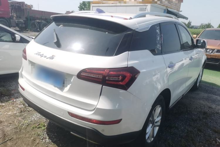 Used Zotye T600 Coupe 2017 1.5T Automatic Luxury Model Rear Right 45 Deg