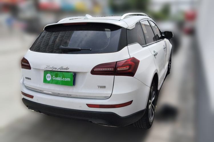 Used Zotye T600 Coupe 2017 1.8T Automatic Prestige Model Rear Right 45 Deg