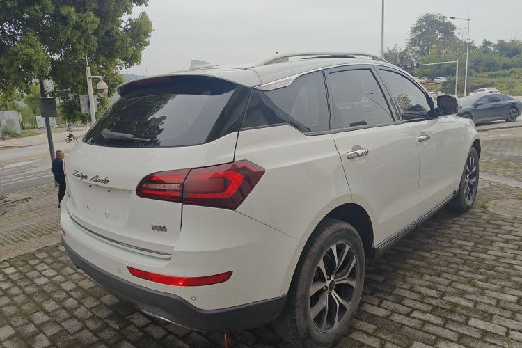 Used Zotye T600 Coupe 2017 1.5T Automatic Luxury Model Rear Right 45 Deg