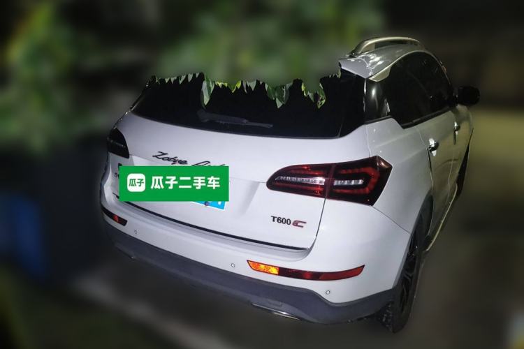 Used Zotye T600 Coupe 2017 1.5T Automatic Luxury Model Rear Right 45 Deg