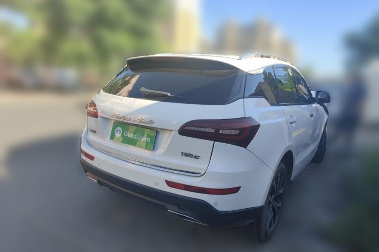 Used Zotye T600 Coupe 2017 1.5T Automatic Luxury Model Rear Right 45 Deg