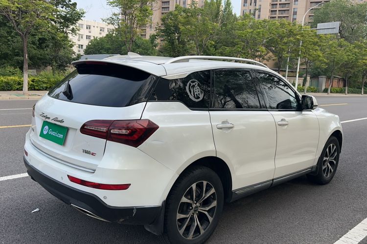 Used Zotye T600 Coupe 2017 1.5T Automatic Luxury Model Rear Right 45 Deg