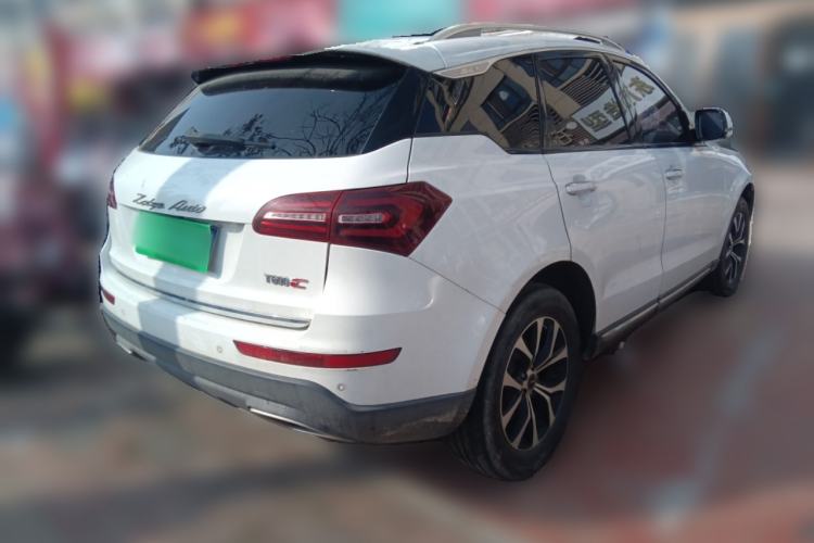 Used Zotye T600 Coupe 2017 1.5T Automatic Luxury Model Rear Right 45 Deg