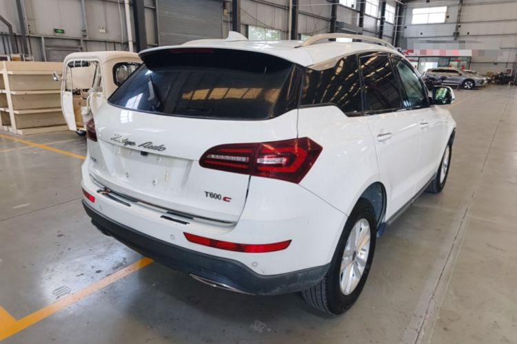 Used Zotye T600 Coupe 2017 1.5T Automatic Luxury Model Rear Right 45 Deg