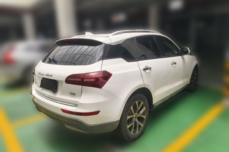 Used Zotye T600 Coupe 2017 1.5T Automatic Luxury Model Rear Right 45 Deg