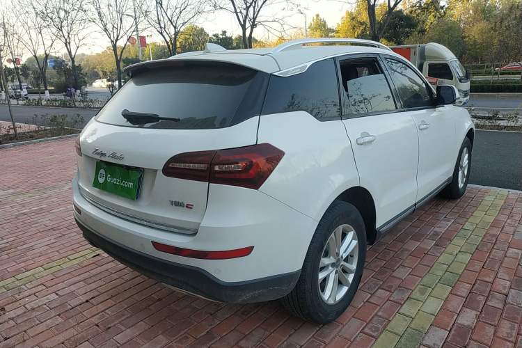 Used Zotye T600 Coupe 2017 1.5T Automatic Luxury Model Rear Right 45 Deg