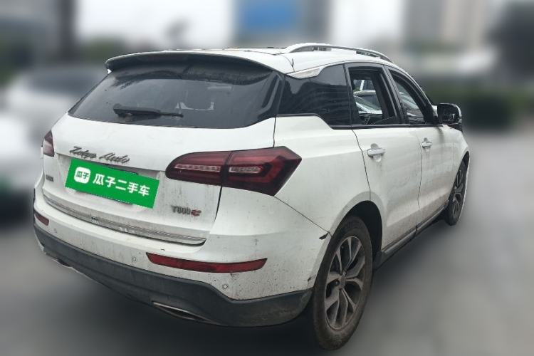 Used Zotye T600 Coupe 2017 1.5T Automatic Luxury Model Rear Right 45 Deg