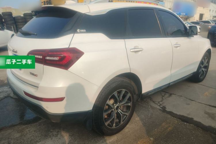 Used Zotye T600 Coupe 2017 1.5T Automatic Luxury Model Rear Right 45 Deg