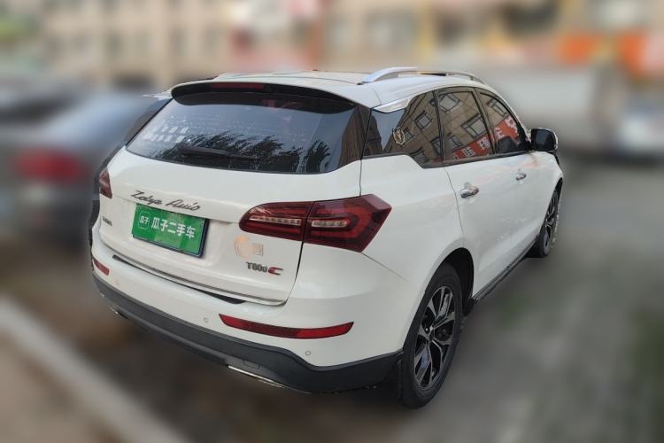 Used Zotye T600 Coupe 2017 1.5T Automatic Luxury Model Rear Right 45 Deg