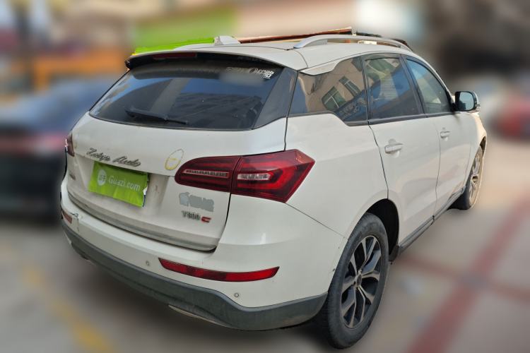 Used Zotye T600 Coupe 2017 1.5T Automatic Luxury Model Rear Right 45 Deg