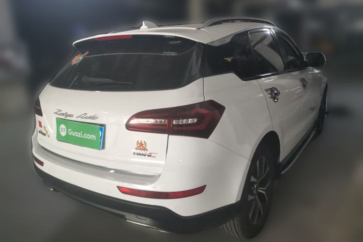 Used Zotye T600 Coupe 2017 1.5T Automatic Luxury Model Rear Right 45 Deg