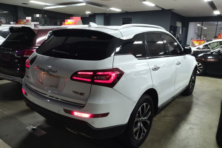 Used Zotye T600 Coupe 2017 1.5T Manual Luxury Model Rear Right 45 Deg