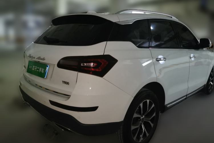 Used Zotye T600 Coupe 2017 1.5T Automatic Luxury Model Rear Right 45 Deg
