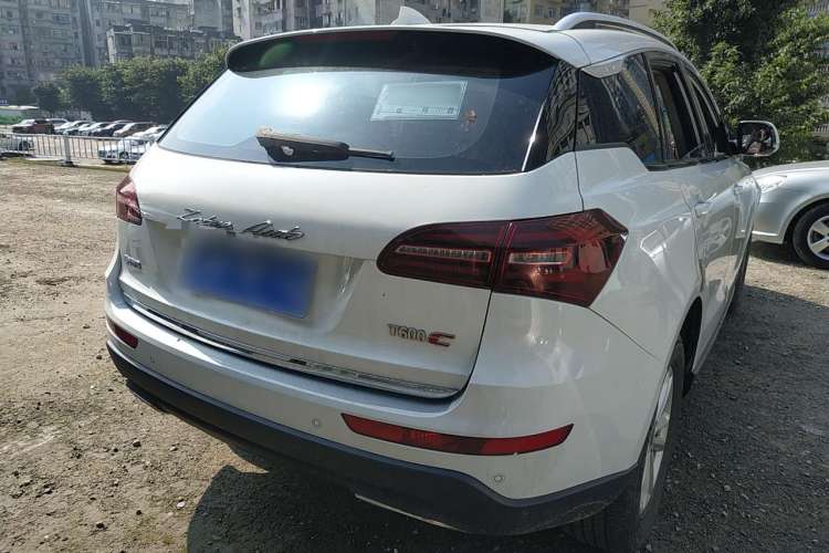 Used Zotye T600 Coupe 2017 1.5T Manual Luxury Model Rear Right 45 Deg
