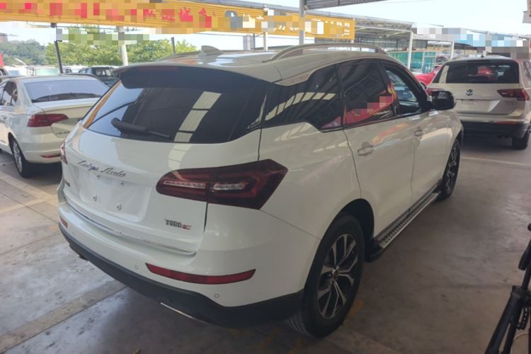 Used Zotye T600 Coupe 2017 1.5T Automatic Luxury Model Rear Right 45 Deg