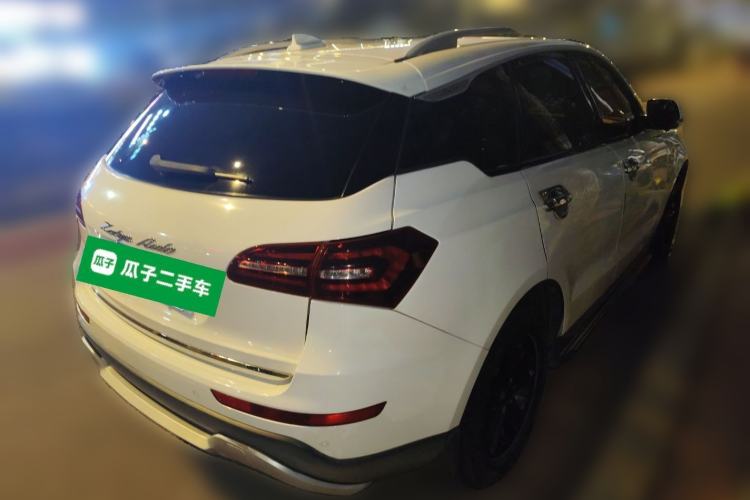 Used Zotye T600 Coupe 2017 1.5T Automatic Luxury Model Rear Right 45 Deg