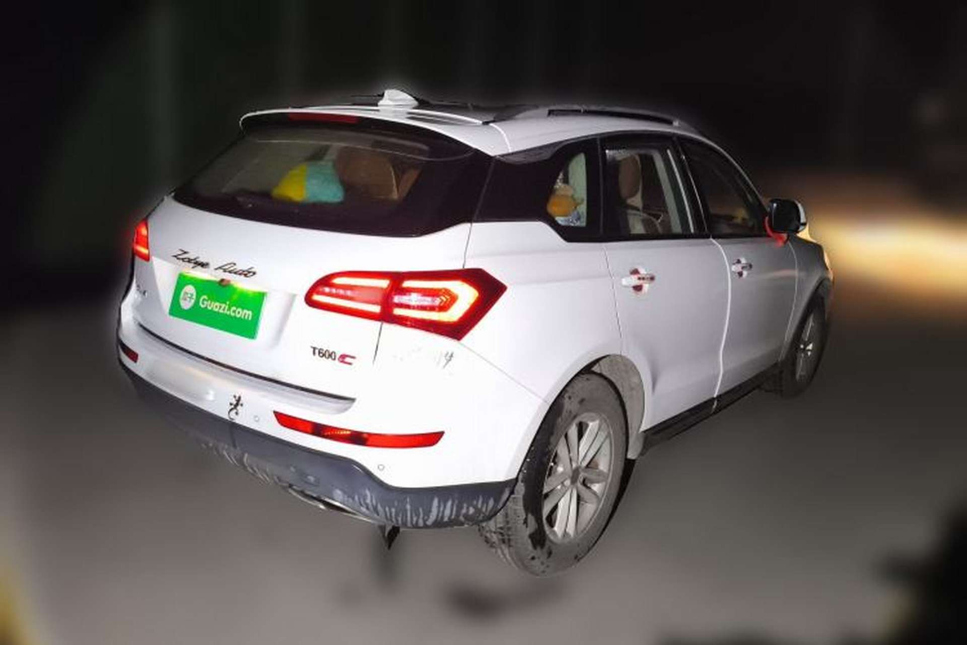 Used Zotye T600 Coupe 2017 1.5T Manual Luxury Model Rear Right 45 Deg
