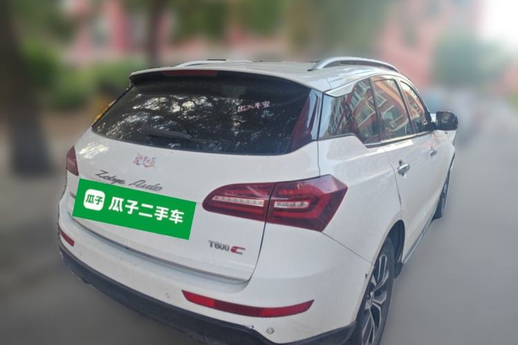 Used Zotye T600 Coupe 2017 1.5T Automatic Luxury Model Rear Right 45 Deg