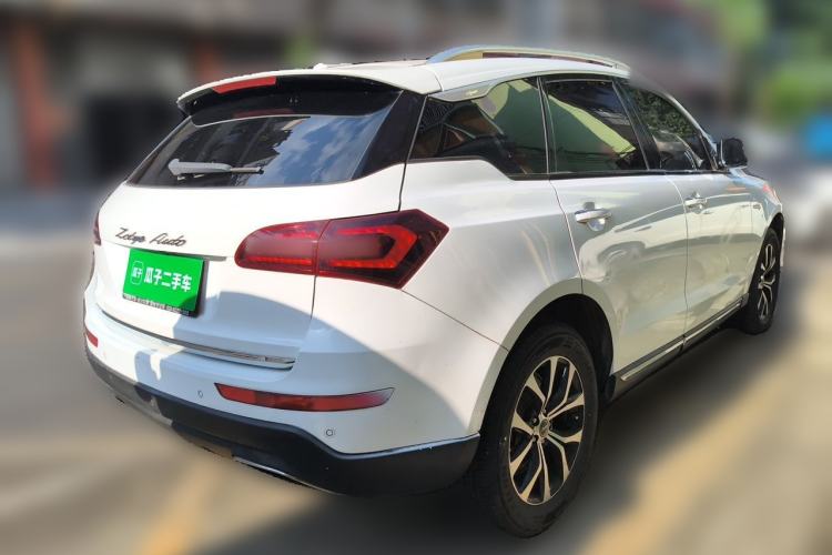 Used Zotye T600 Coupe 2017 1.5T Manual Luxury Model Rear Right 45 Deg