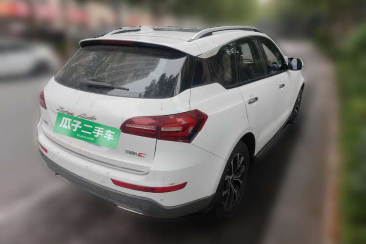 Used Zotye T600 Coupe 2017 1.5T Automatic Luxury Model Rear Right 45 Deg