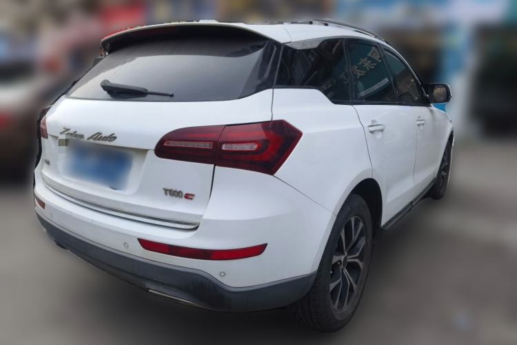 Used Zotye T600 Coupe 2017 1.5T Automatic Luxury Model Rear Right 45 Deg
