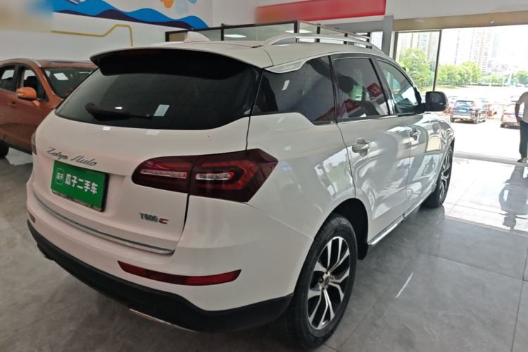 Used Zotye T600 Coupe 2017 1.5T Automatic Luxury Model Rear Right 45 Deg