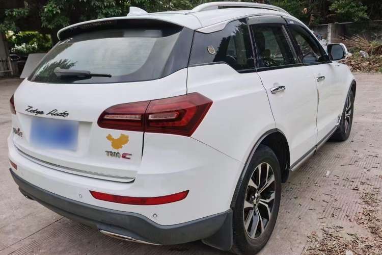 Used Zotye T600 Coupe 2017 1.5T Automatic Luxury Model Rear Right 45 Deg
