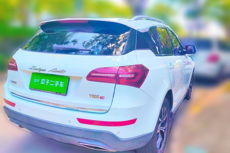 Used Zotye T600 Coupe 2017 1.5T Automatic Luxury Model Rear Right 45 Deg