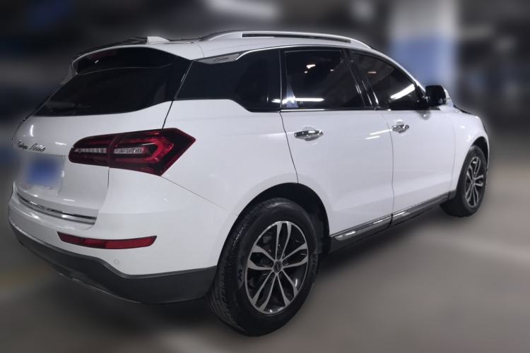 Used Zotye T600 Coupe 2017 1.8T Automatic Prestige Model Rear Right 45 Deg