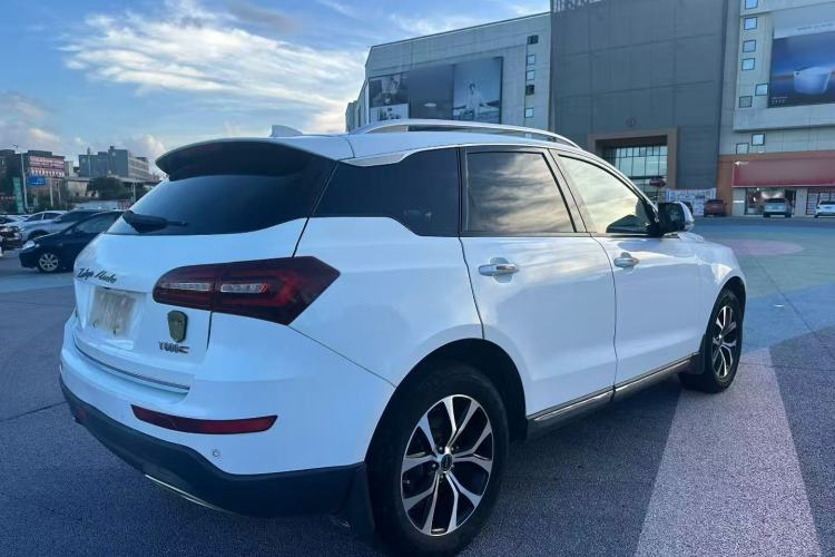 Used Zotye T600 Coupe 2017 1.5T Manual Luxury Model Rear Right 45 Deg