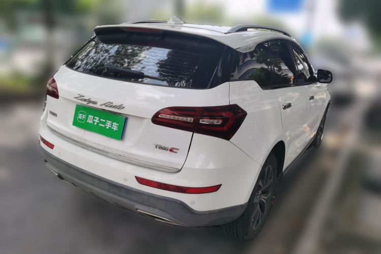 Used Zotye T600 Coupe 2017 1.5T Automatic Luxury Model Rear Right 45 Deg