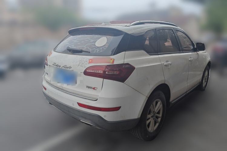 Used Zotye T600 Coupe 2017 1.5T Manual Luxury Model Rear Right 45 Deg