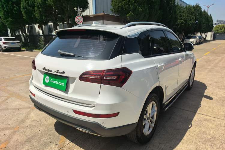 Used Zotye T600 Coupe 2017 1.5T Automatic Luxury Model Rear Right 45 Deg