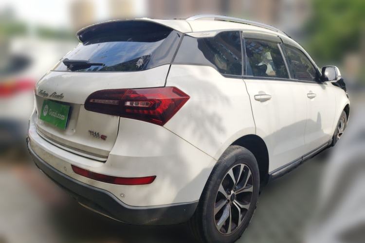 Used Zotye T600 Coupe 2017 1.5T Automatic Luxury Model Rear Right 45 Deg