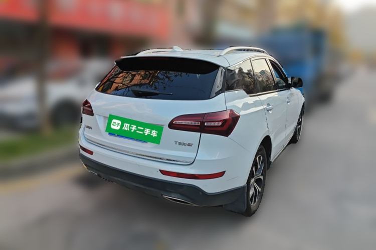 Used Zotye T600 Coupe 2017 1.5T Automatic Luxury Model Rear Right 45 Deg