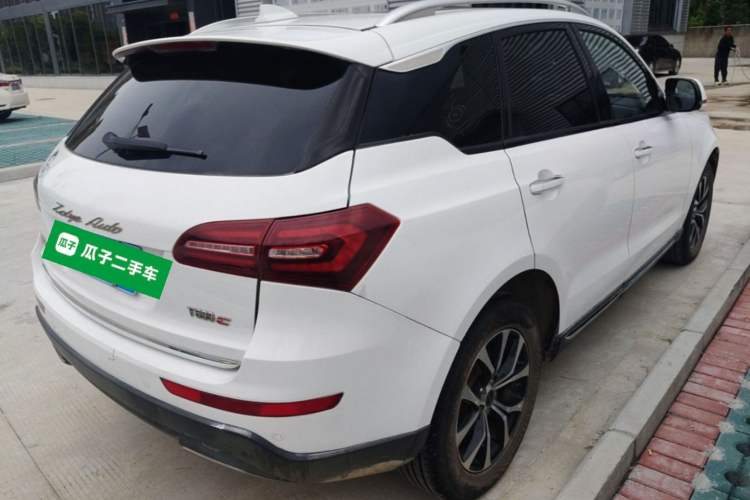 Used Zotye T600 Coupe 2017 1.5T Automatic Luxury Model Rear Right 45 Deg