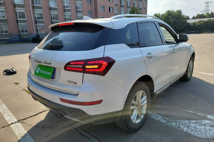 Used Zotye T600 Coupe 2017 1.5T Manual Luxury Model Rear Right 45 Deg