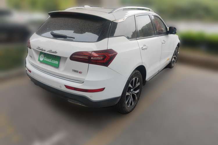 Used Zotye T600 Coupe 2017 1.5T Automatic Luxury Model Rear Right 45 Deg