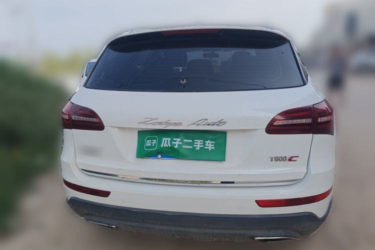 Used Zotye T600 Coupe 2017 1.5T Manual Luxury Model Rear