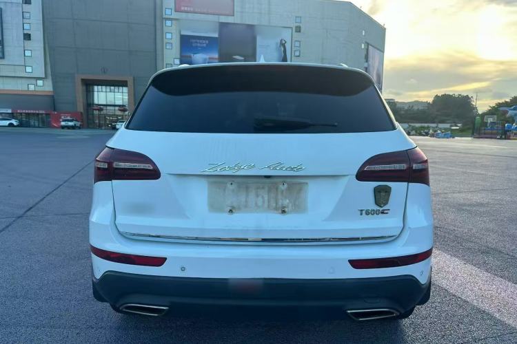 Used Zotye T600 Coupe 2017 1.5T Manual Luxury Model Rear