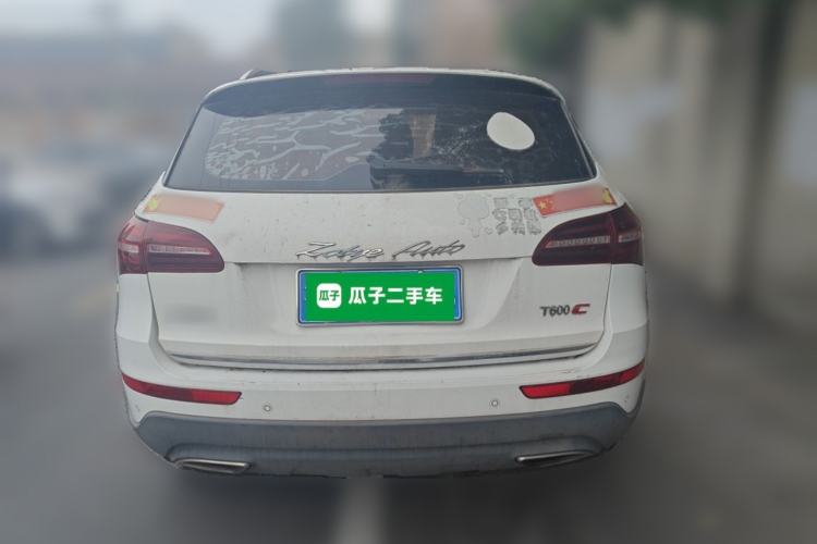Used Zotye T600 Coupe 2017 1.5T Manual Luxury Model Rear