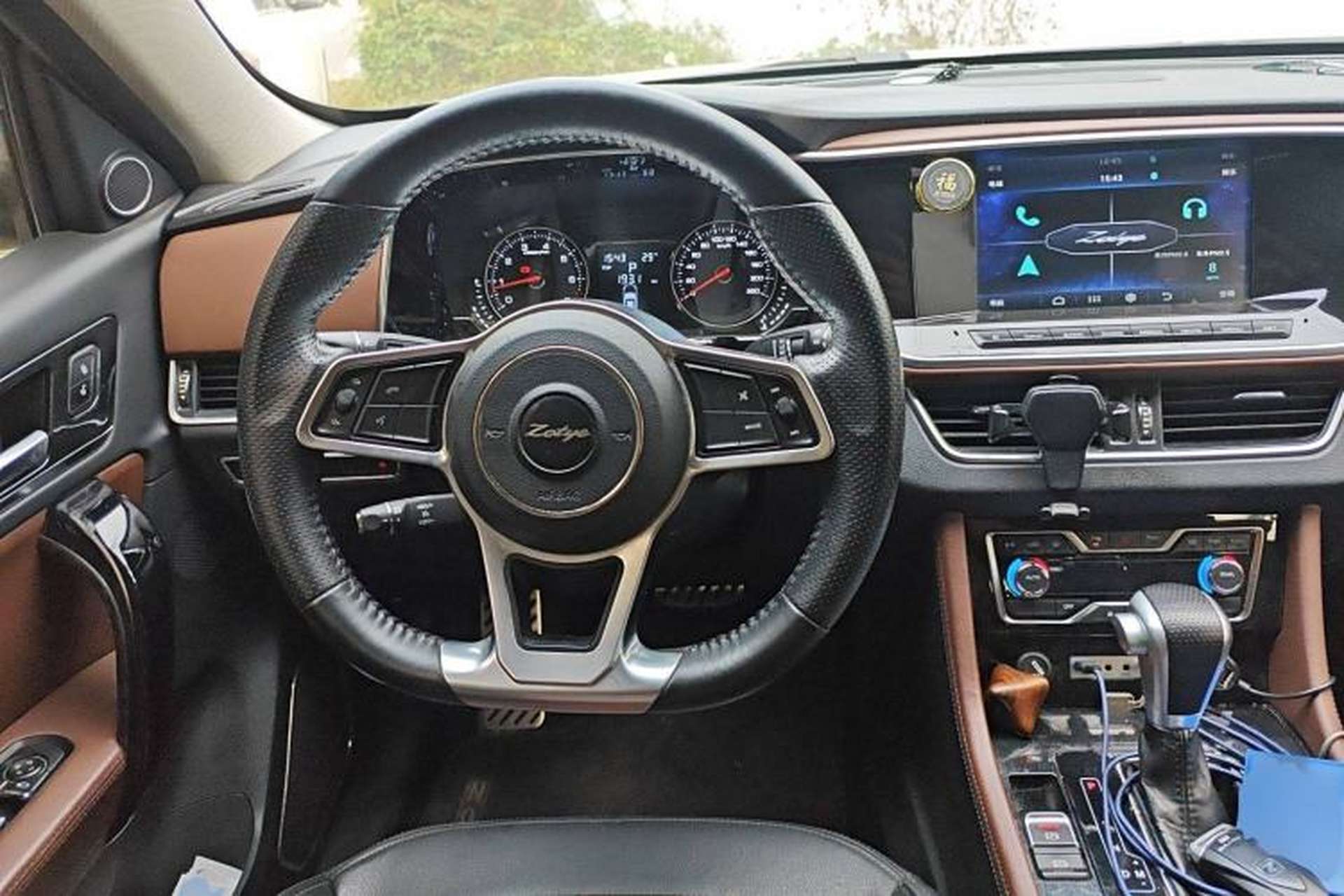 Used Zotye T600 Coupe 2017 1.5T Automatic Luxury Model Steering Wheel