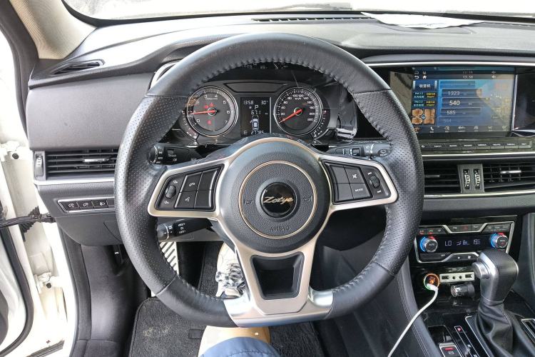Used Zotye T600 Coupe 2017 1.5T Automatic Luxury Model Steering Wheel