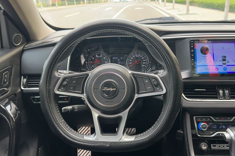 Used Zotye T600 Coupe 2017 1.5T Automatic Luxury Model Steering Wheel