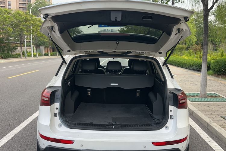 Used Zotye T600 Coupe 2017 1.5T Automatic Luxury Model Trunk
