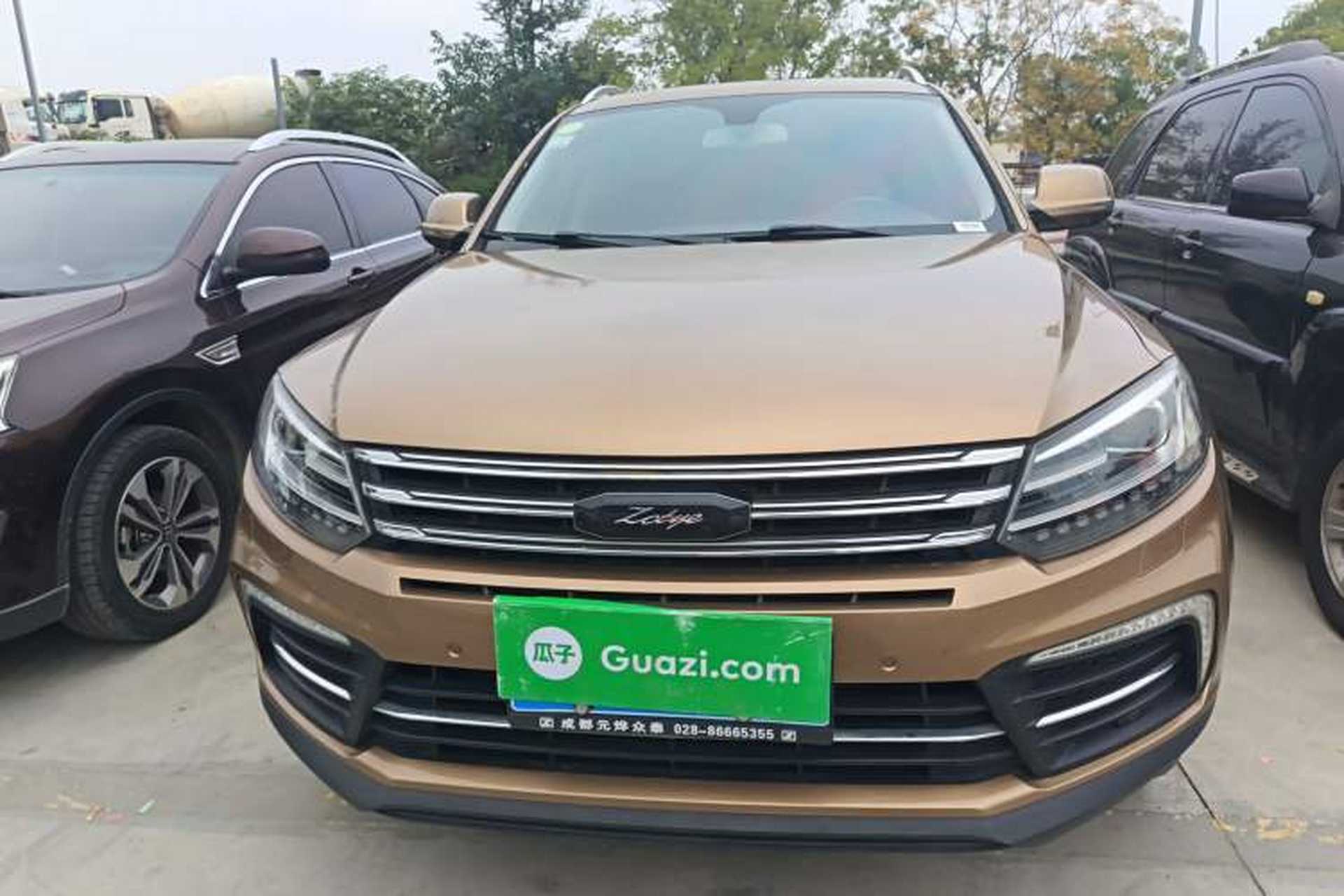 Used Zotye T600 Coupe 2017 1.5T Automatic Luxury Model Exterior 1