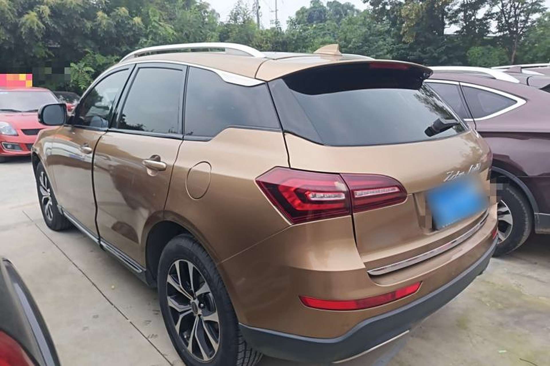 Used Zotye T600 Coupe 2017 1.5T Automatic Luxury Model Exterior 3