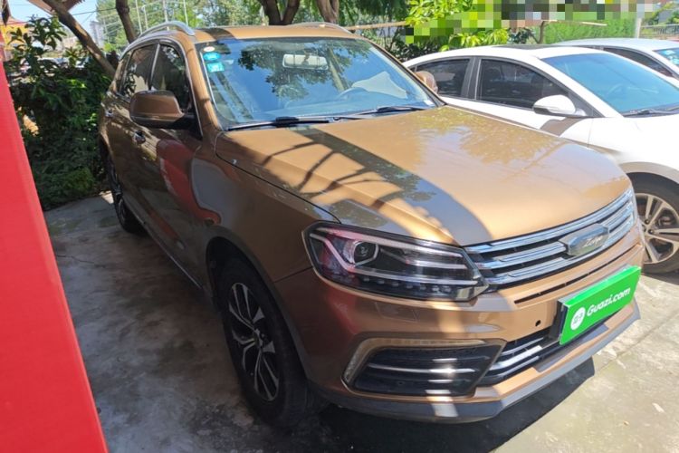 Used Zotye T600 Coupe 2017 1.5T Automatic Luxury Model Front Right 45 Deg